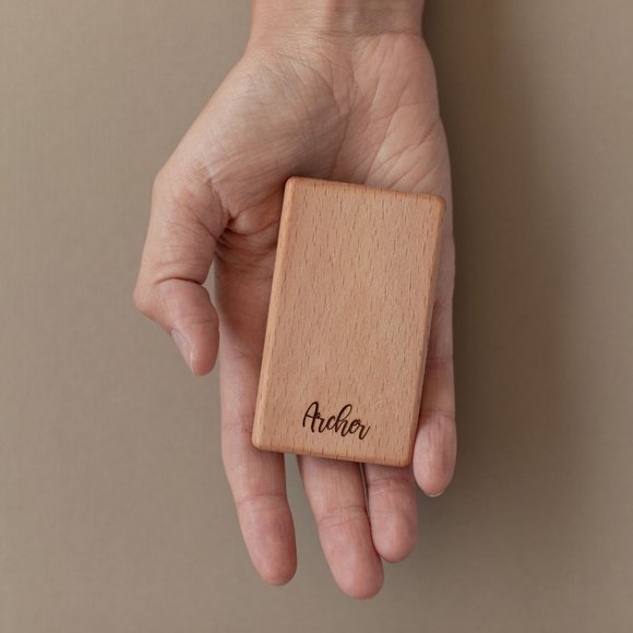 Personalized Wooden Phone Toy - Picture 4 of 7